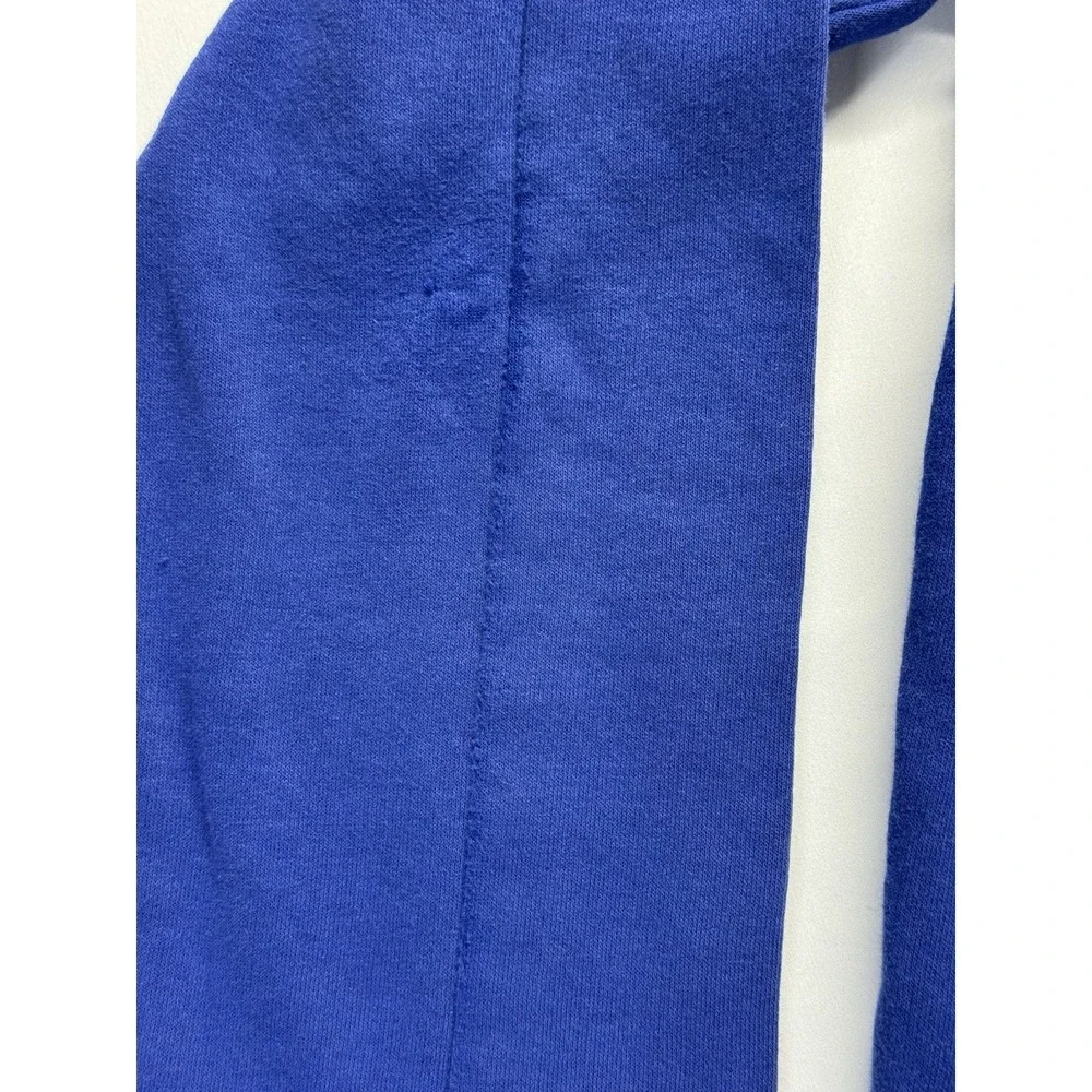 Adidas Blue‎ Hoodie Sweatshirt Men's Medium pullover fleece sweatshirt
